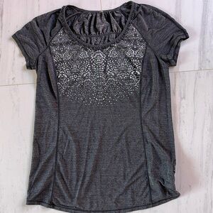 Lululemon gray dark gray short sleeve